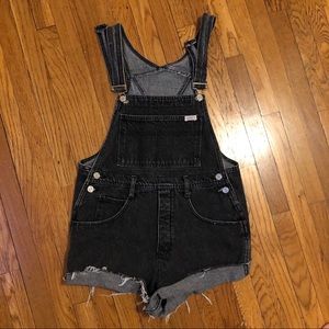 Guess overall shorts
